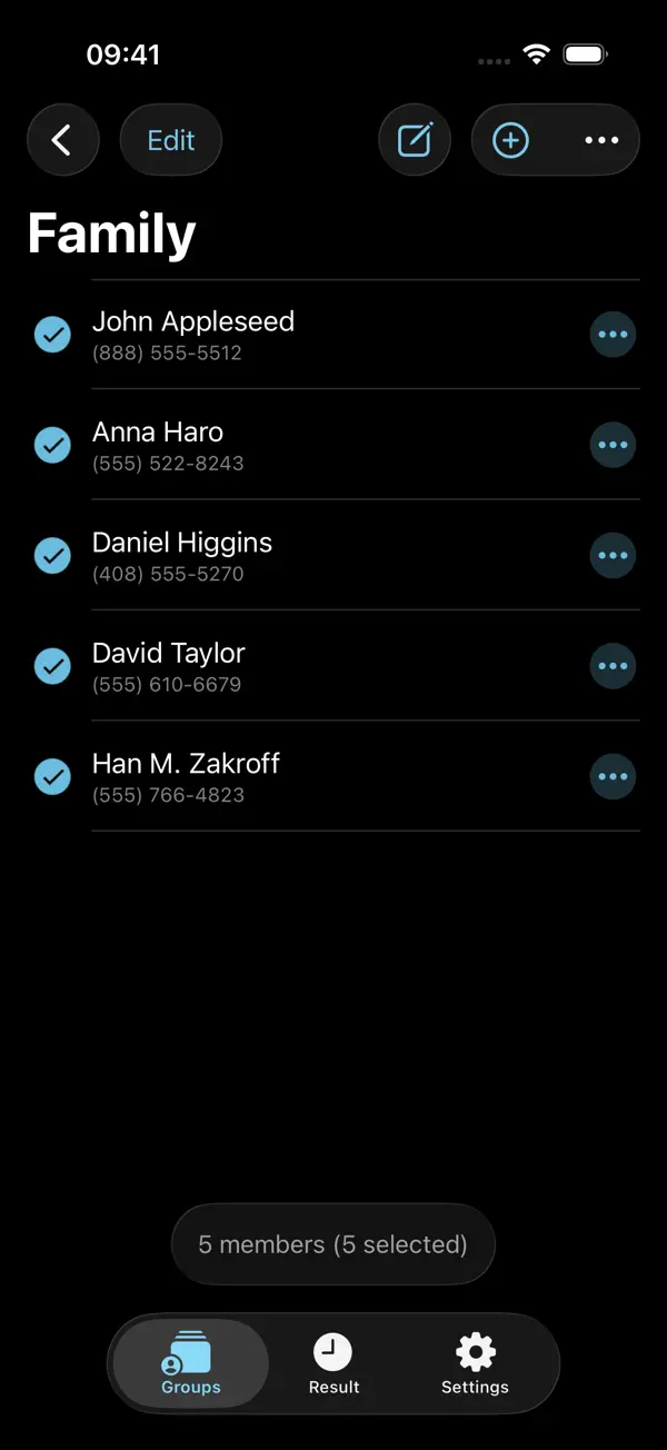Screenshot #2 pour Group SMS+