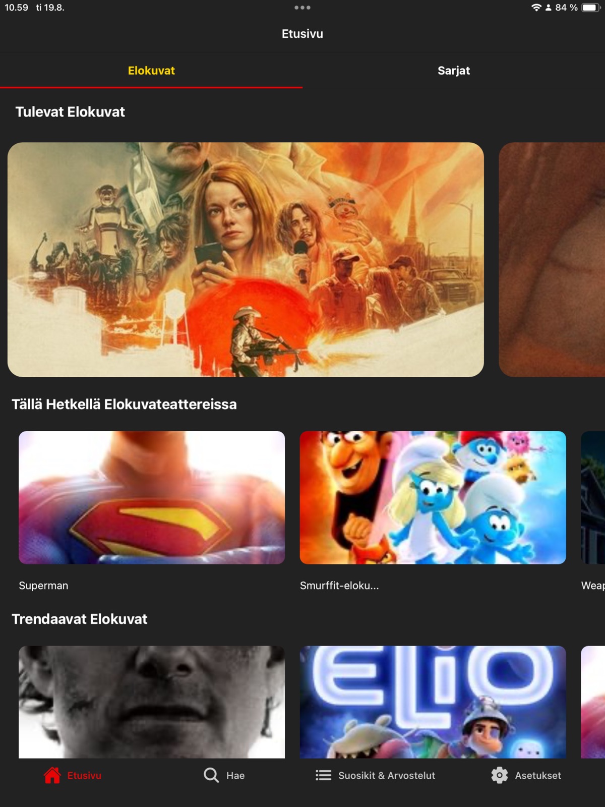 MovieApp+ ipad screenshot 1