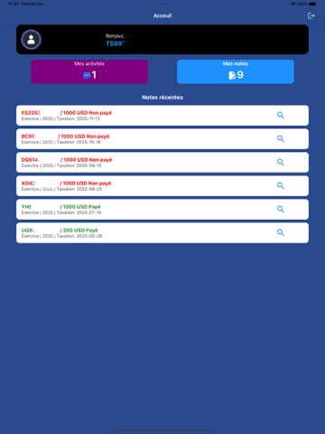 eTax CD iPad screenshot