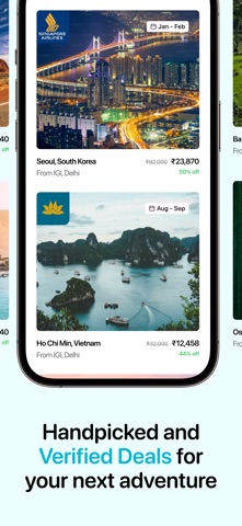 Zomunk: Curated Flight Deals iPhone screenshot 5