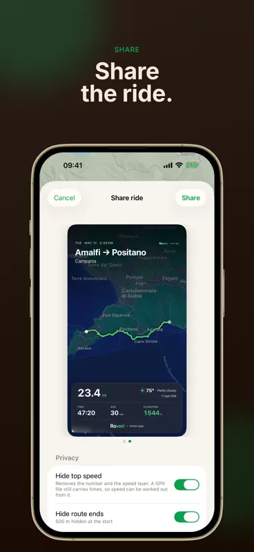 Roveri: Trip & Ride Journal screenshot 8 of 9
