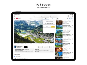 Full Screen for Safari iPad screenshot