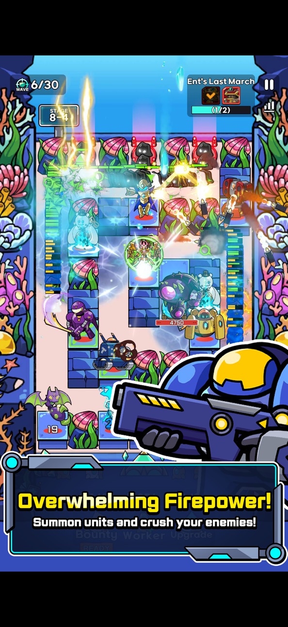 Star Defense: Alliance TD Hack screenshot 2 - iOS game interface