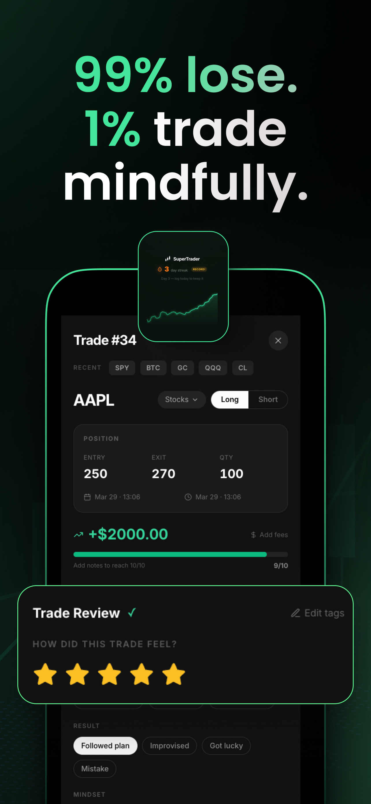 SuperTrader: Trading Journal screenshot 4