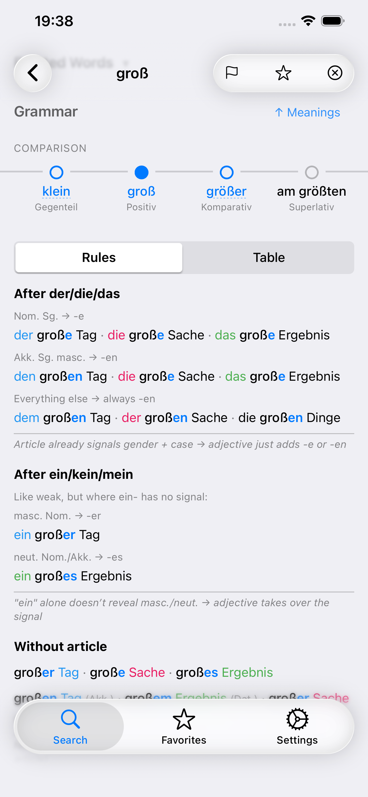 Lexiklar screenshot 7