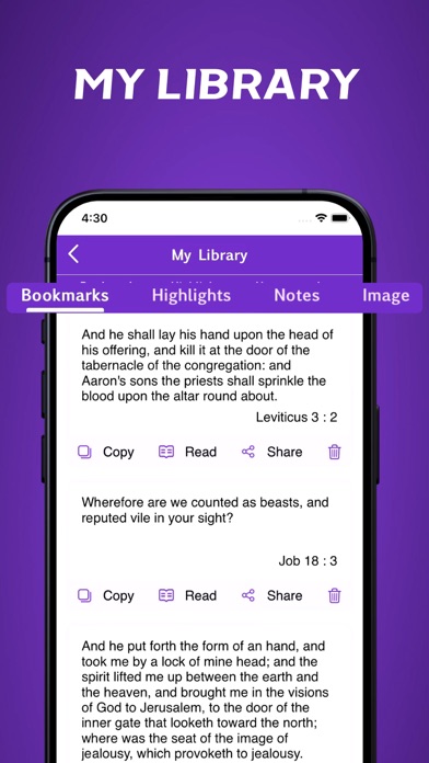 Chronological Bible KJV Screenshot