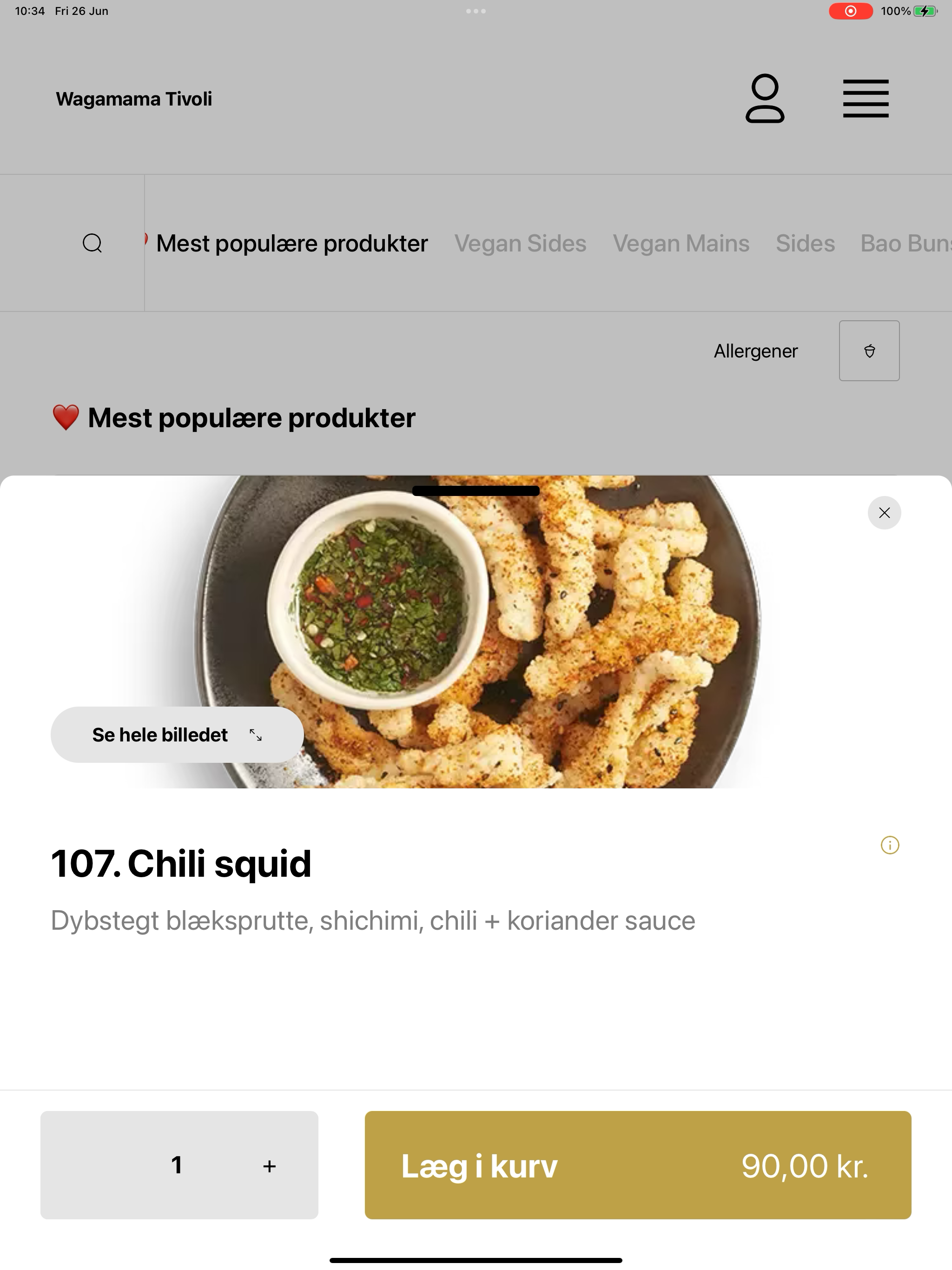 Wagamama Tivoli screenshot 16