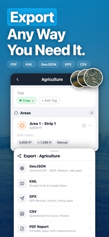 Land Lens: field maps farm GPS iPhone screenshot 7