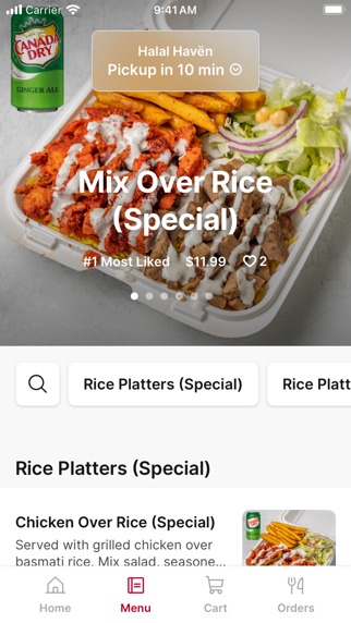 Halal Haven iPhone screenshot 2 - Food & Drink app