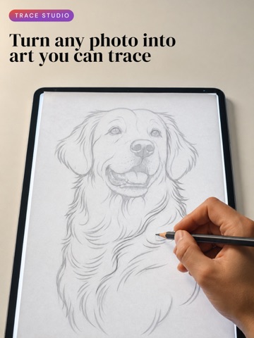 Trace Studio: Draw & Sketch iPad screenshot