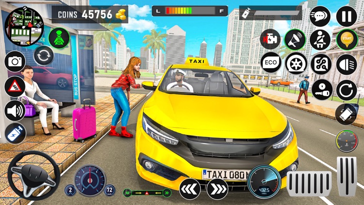 Crazy Taxi Driver: Car Games