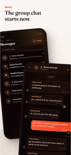 Yuno - Erasmus app screenshot 4