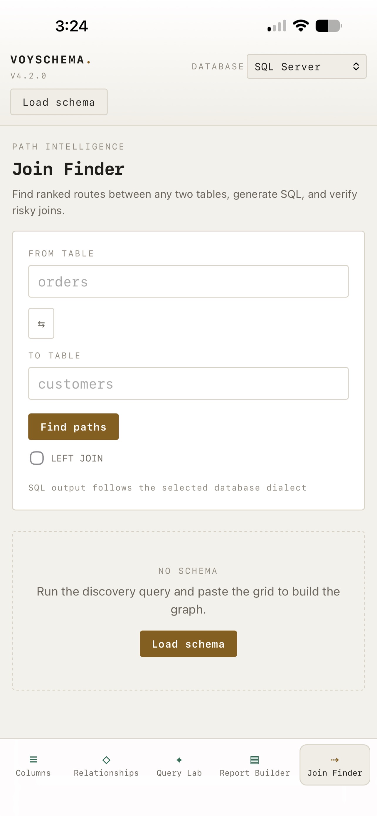 Screenshot 4 of Voy Schema