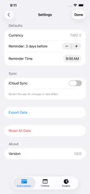 FlowSubs screenshot 5
