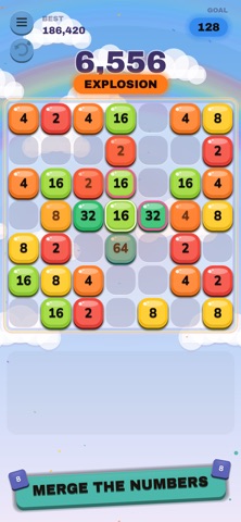 Blockwave: 2048 Merge Puzzle Screenshot 1 of 6