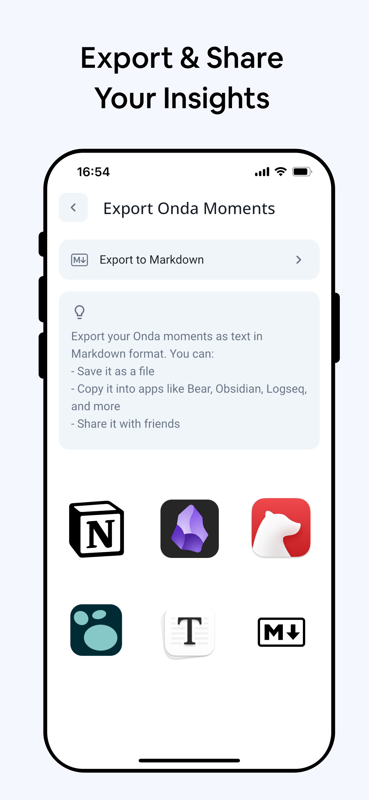 Onda AI Podcast Note Taker