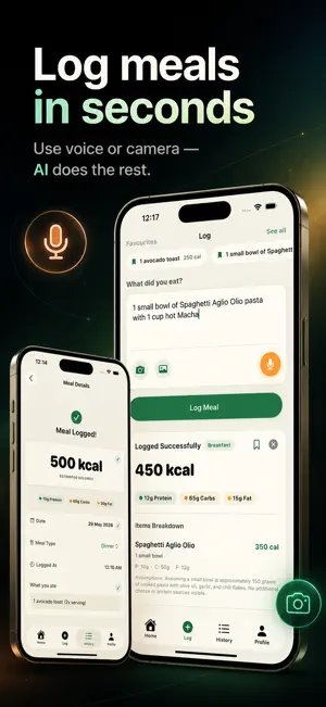 LogCal: AI Calorie Tracker screenshot 1