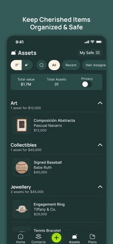 Trusty—The Estate Binder App screenshot