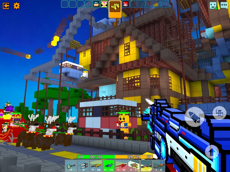 Cops N Robbers:Pixel Craft Gun screenshot 12