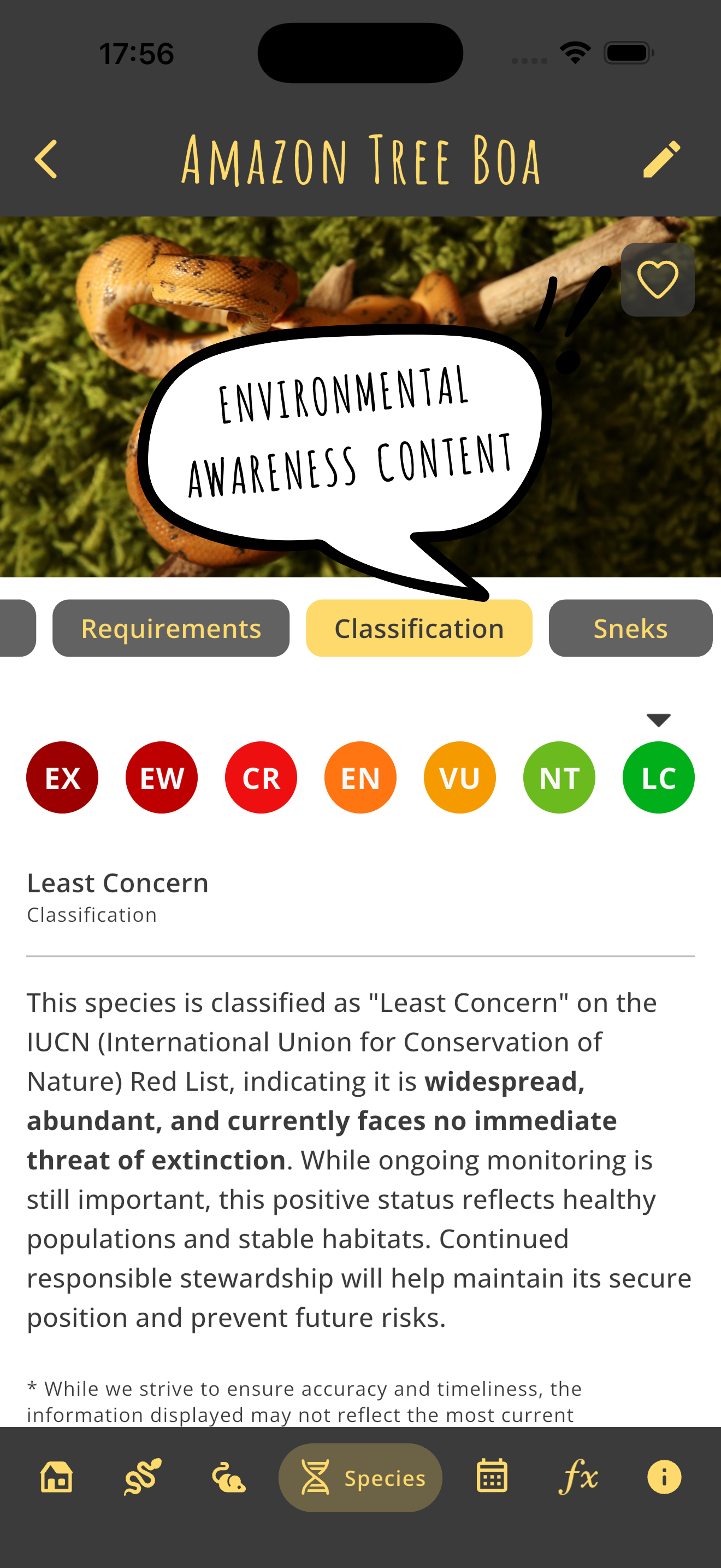 SnekUp – Snake Care & Tracking screenshot 7