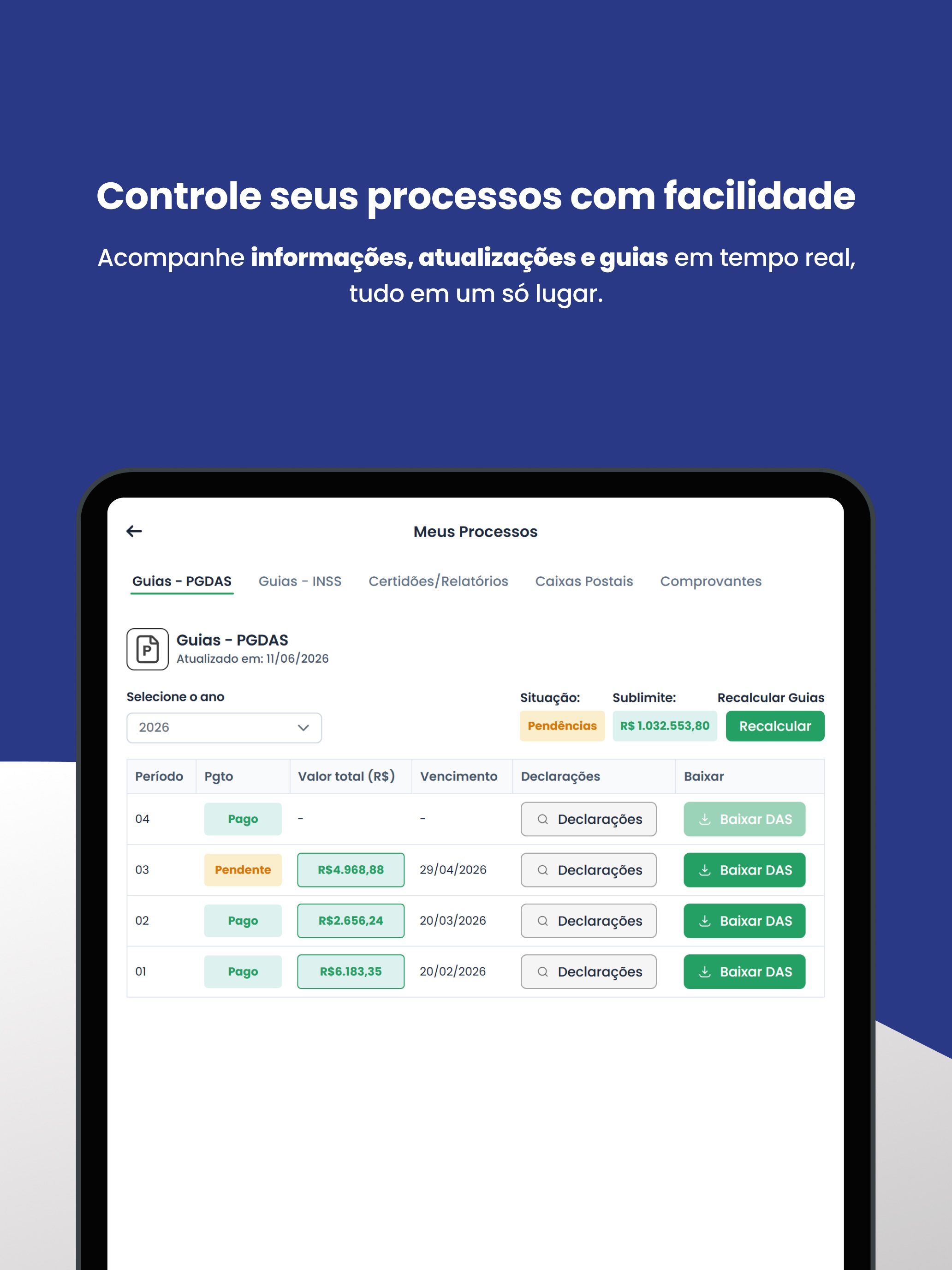 GTAX Contabilidade screenshot 12