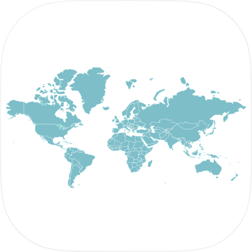 World Map With Test