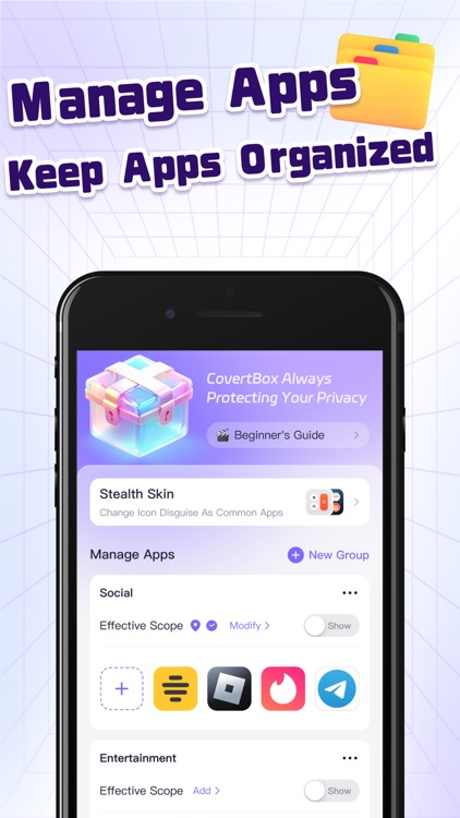 CovertBox: Hide Album,App Lock