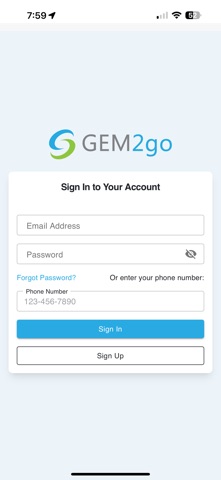 GEM2go Screenshot 1 of 7