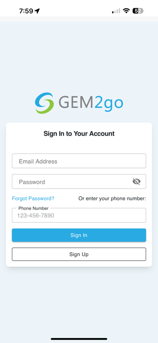 GEM2go Screenshot 1 of 7