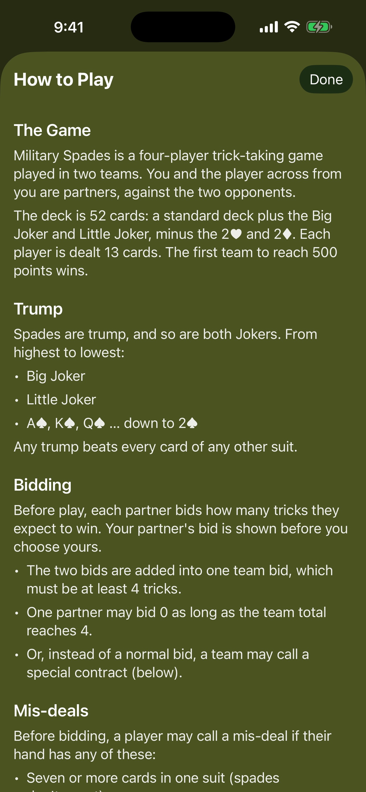 Screenshot 2 of MilitarySpades