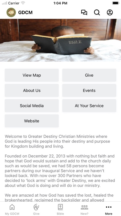 Greater Destiny Christian Min