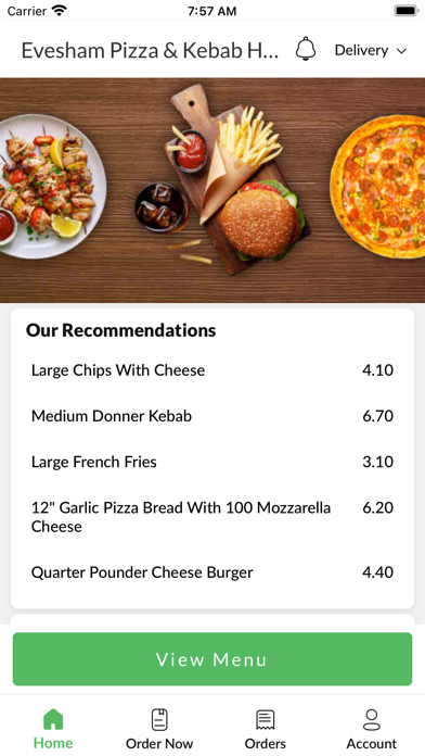 Evesham Pizza And Kebab House Screenshot