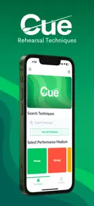 Cue Rehearsal Techniques screenshot #1 for iPhone
