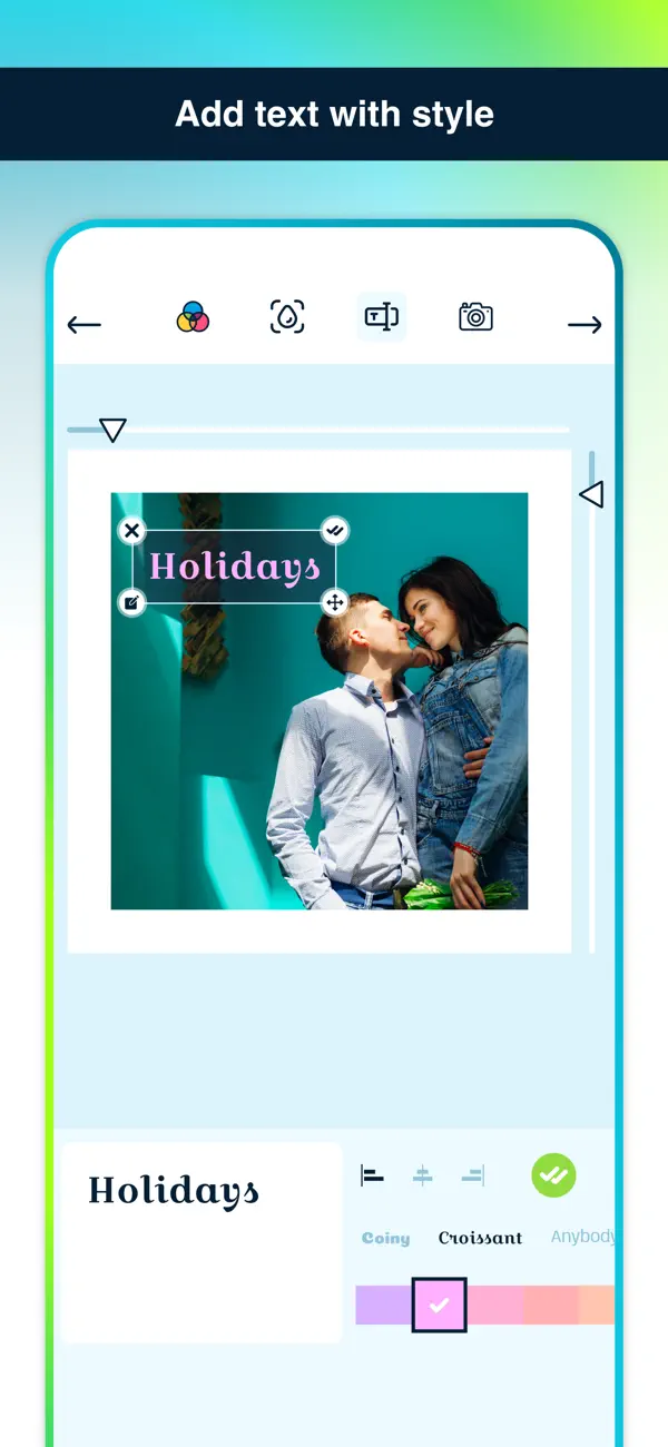 Screenshot #2 pour InstantPic sans recadrage pour
