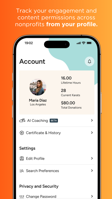 Golden: Volunteer Portal Screenshot