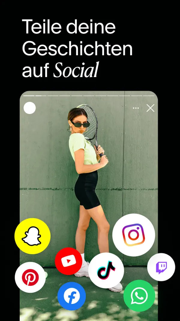 Unfold — Story Maker & Reels iPhone App Screenshot 8 – Foto & Video