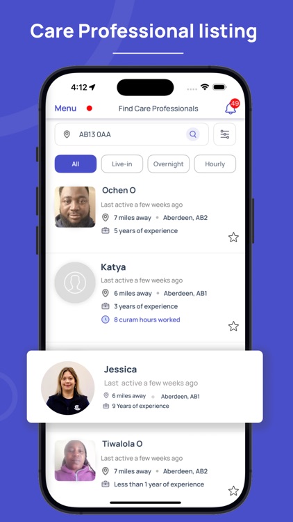 Curam - Find a carer screenshot-3