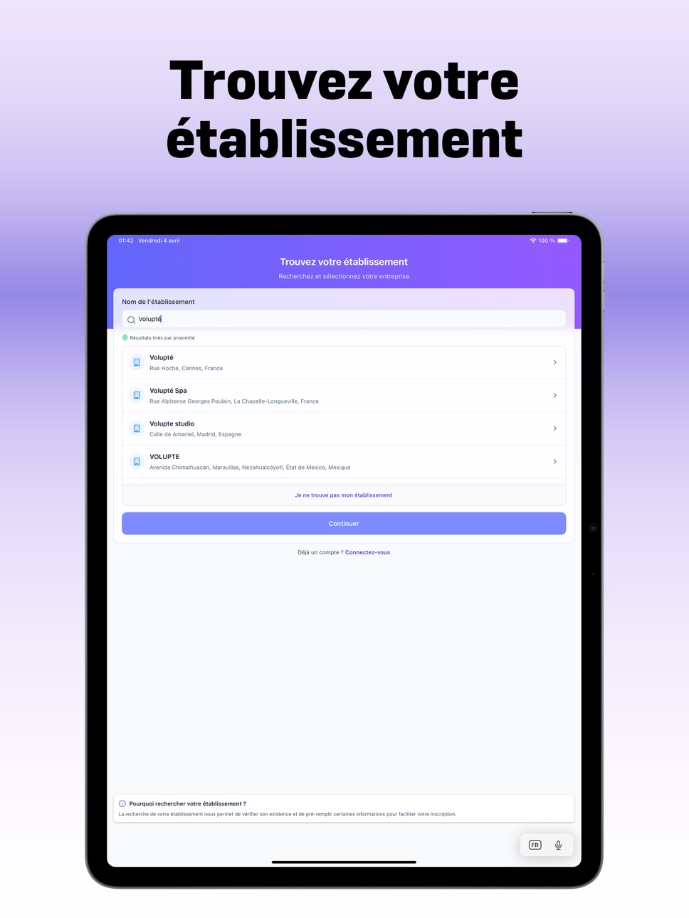 iPad screenshot