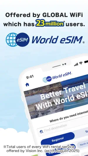 World-eSIM - Travel & Internet screenshot 1