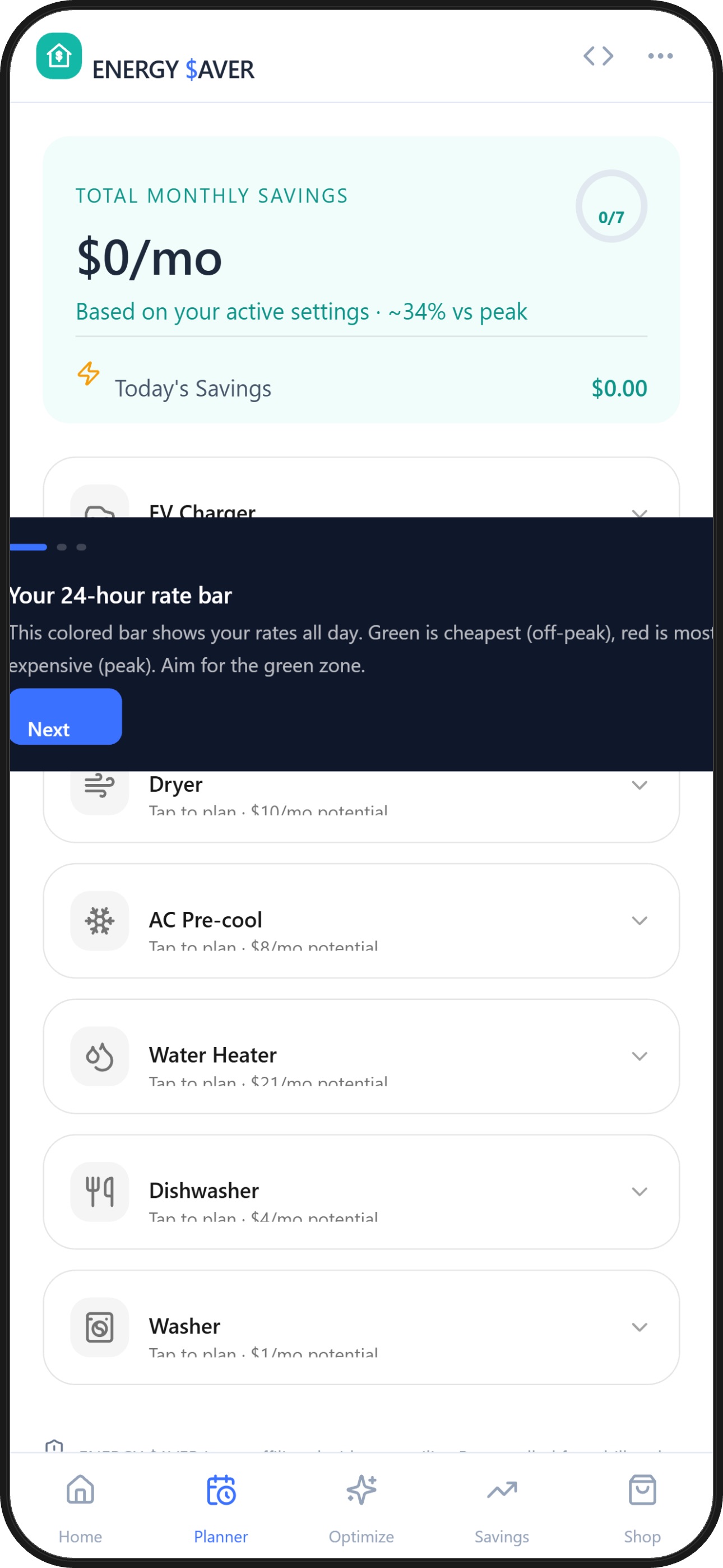 Screenshot 4 of Home Energy Saver