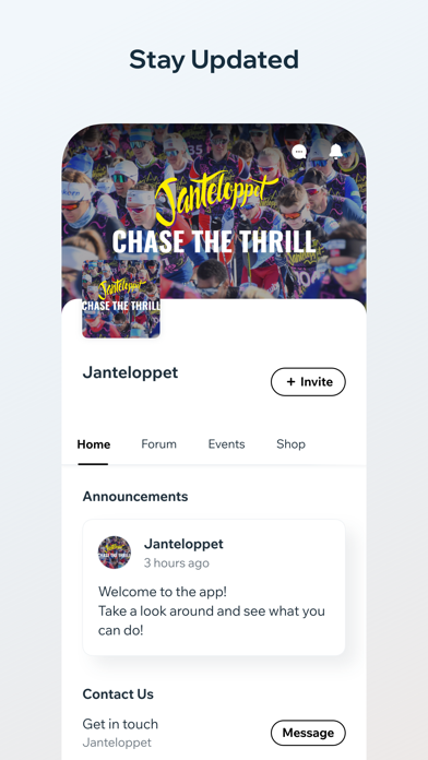 Screenshot 3 of Janteloppet App