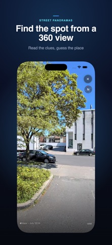 GeoExplorer AI: Map Guess Game iPhone screenshot
