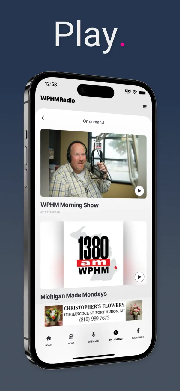 Screenshot #2 pour WPHM Radio