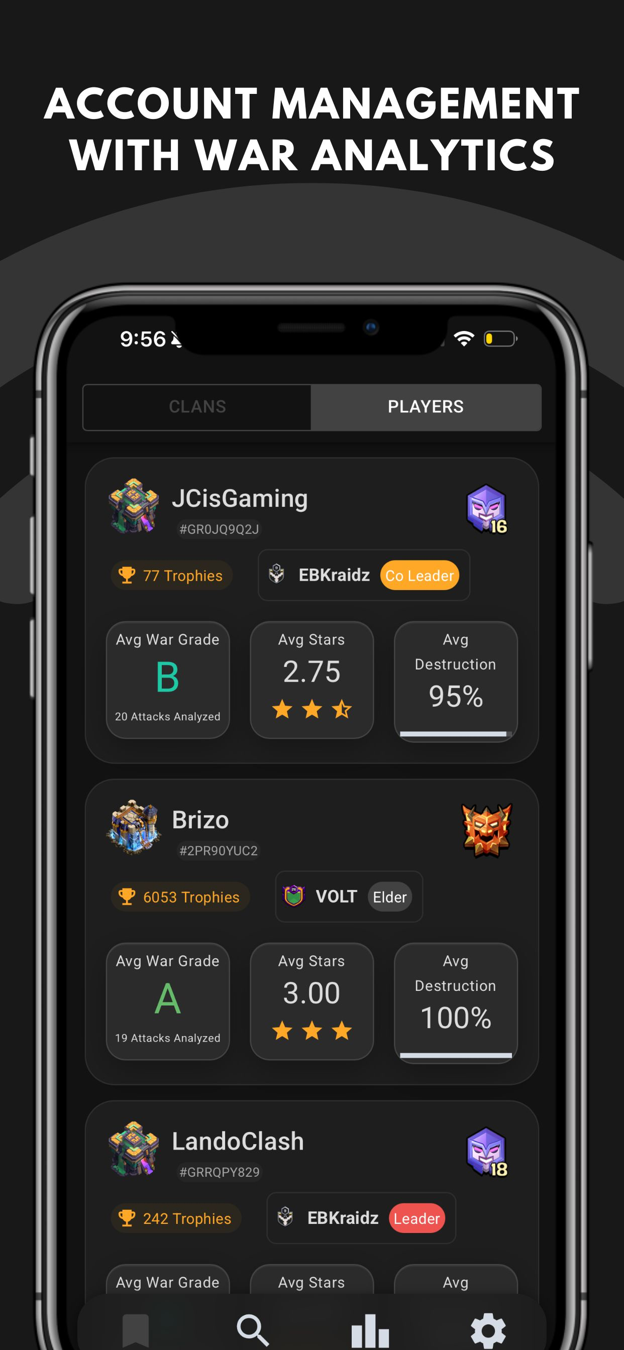 Clash Watch - Track Your Clan