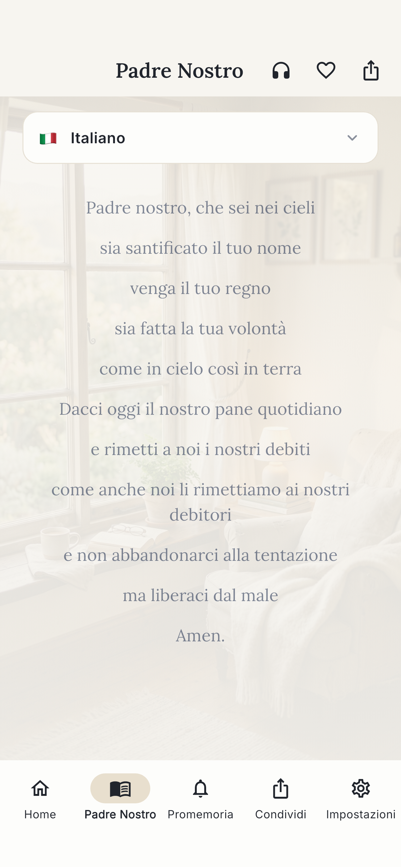 Padrenostro.it screenshot 6