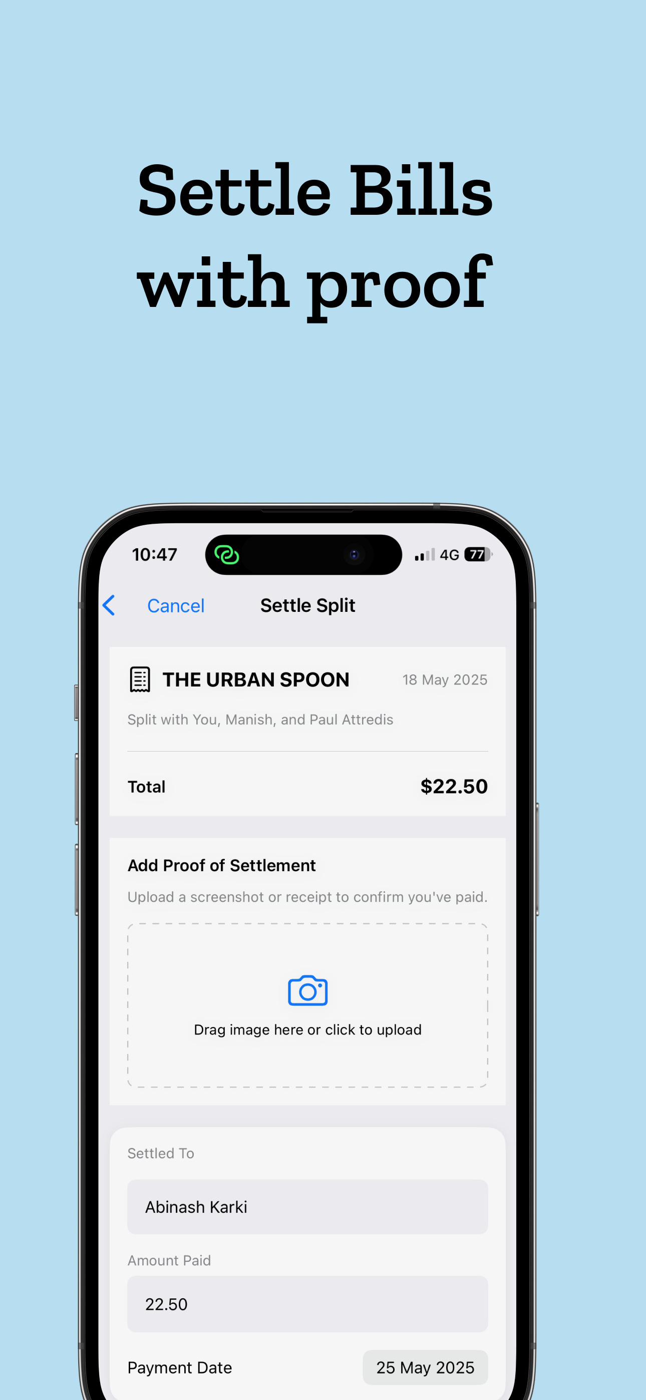 TribeBills screenshot 5