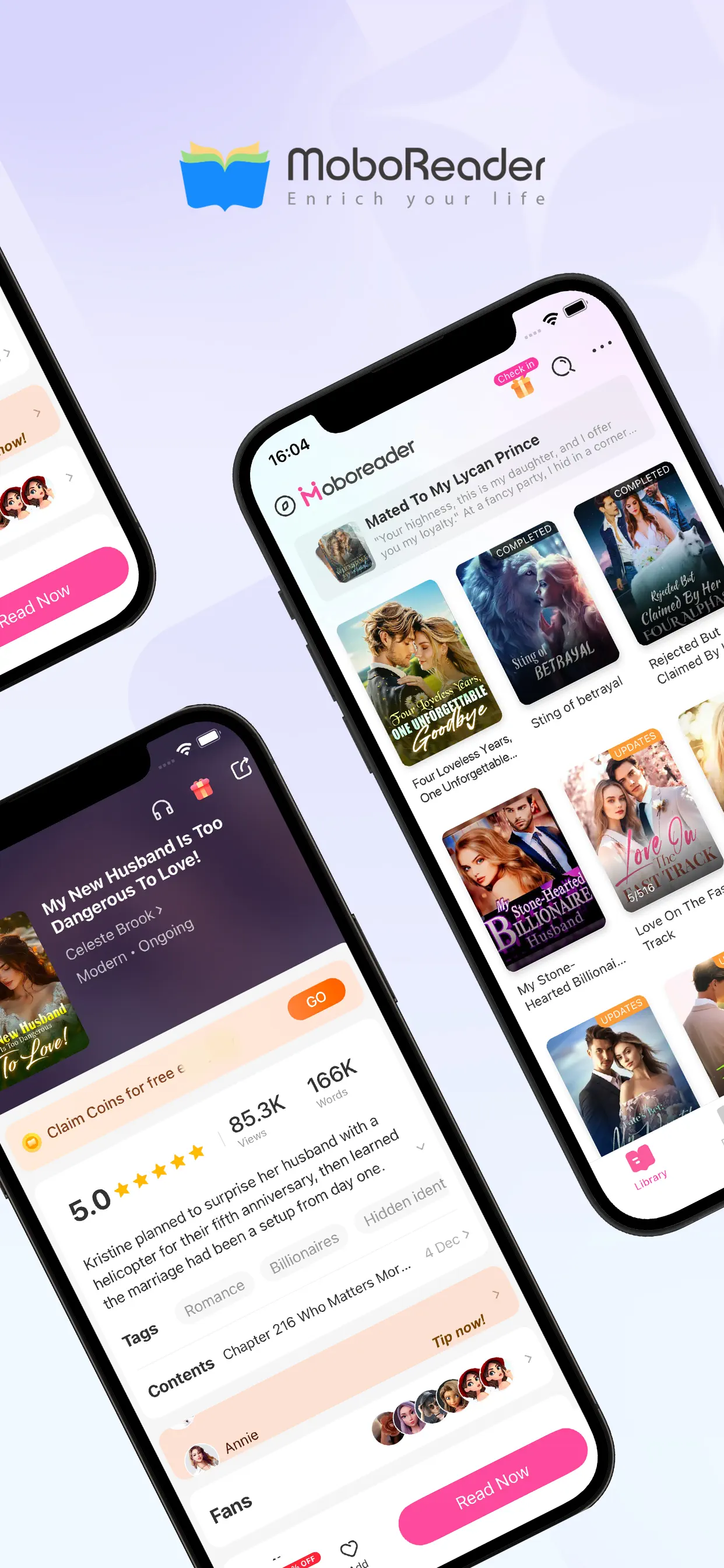 MoboReader: Web Novel Platform screenshot 2