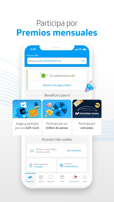 Mi Movistar Chile Screenshot