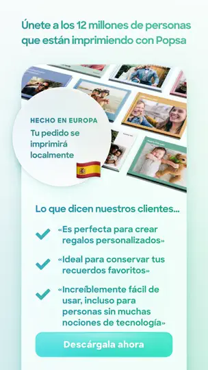 Captura de pantalla de Popsa | Imprime Tus Fotos en iPhone 10