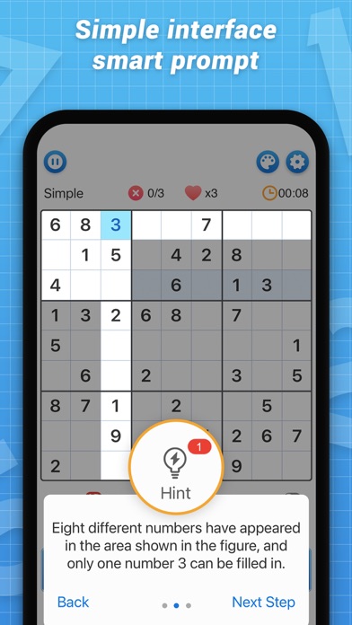Sudoku - Exercise your brain Screenshot